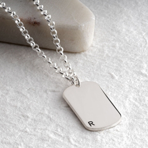 Personalized Initial Necklace: A Timeless Expression of Identity on 925 Silver