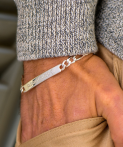 Create Your Story with Personalized Engraved Bracelets | Gift for Men