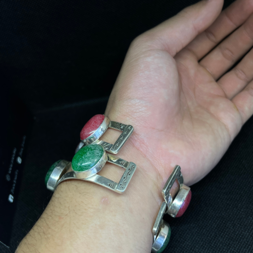 Boho Vintage Bracelets – Handmade Berber Silver (Adjustable)