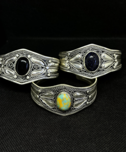 Stunning Stone Bracelets – Handmade Silver & Adjustable Fit
