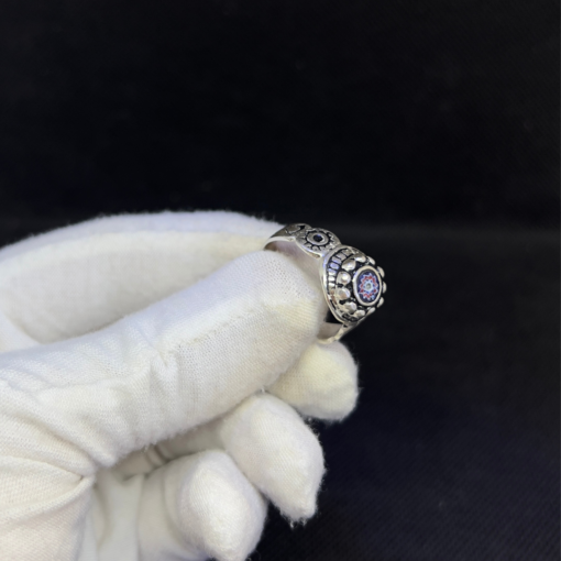 Exquisite Silver Moroccan Chriaa Ring: A Fusion of Moroccan Beauty and Timeless Elegance