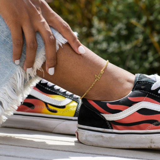 Captivating Personalized Anklets Chains: Touch to Your Style