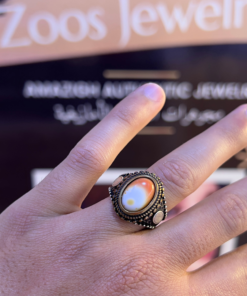 Milky Quartz Mens Ring - Handmade Silver (2025)