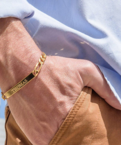 Create Your Story with Personalized Engraved Bracelets | Gift for Men