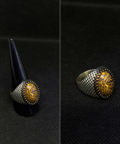 Tiger’s Eye Stone Men's Ring - Handmade Moroccan Silver (2025)
