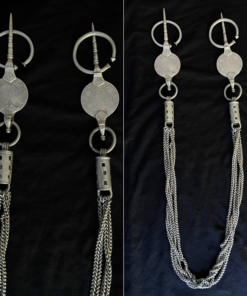 Old Silver Fibula Jewelry 1320 – Antique Berber Piece (Only One Available)