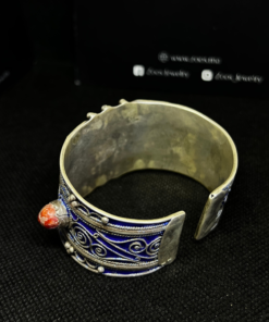 Stunning Antique Charm Bracelet – Handmade Berber Silver