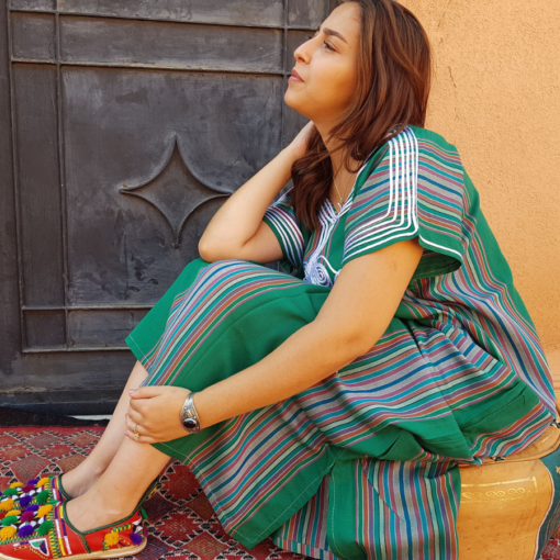 Moroccan Dress Pyjamas for women | Gandoura Summer dress