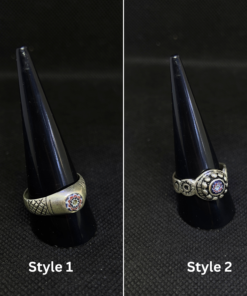 Exquisite Silver Moroccan Chriaa Ring: A Fusion of Moroccan Beauty and Timeless Elegance