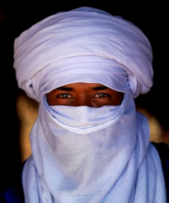 Tuareg Scarf: Embrace the Allure of Tuareg Heritage and Versatile Style | Authentic Berber Scarf