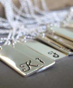 Personalized Initial Necklace: A Timeless Expression of Identity on 925 Silver