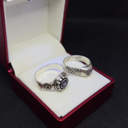 Exquisite Silver Moroccan Chriaa Ring: A Fusion of Moroccan Beauty and Timeless Elegance