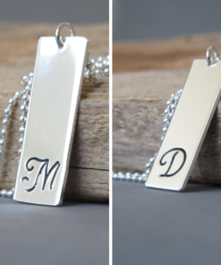 Personalized Initial Necklace: A Timeless Expression of Identity on 925 Silver
