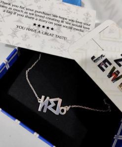 Personalised Amazigh Name Necklace – Handmade in Silver or Gold
