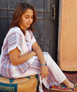 Moroccan Dress Pyjamas for women | Gandoura Summer dress