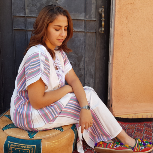 Moroccan Dress Pyjamas for women | Gandoura Summer dress