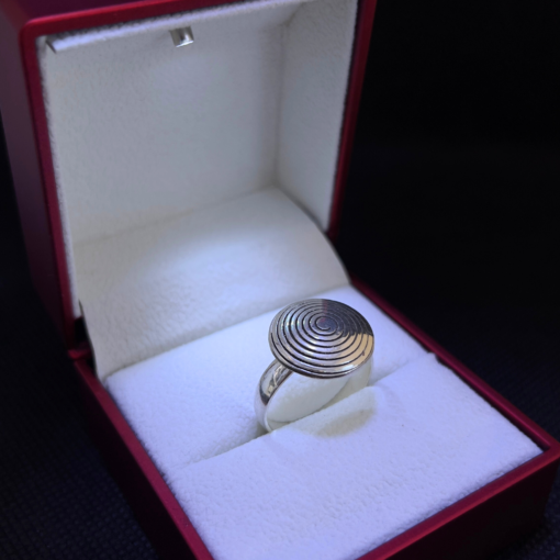 Silver Spiral Ring - Moroccan Vintage Tuareg Silver (2025)