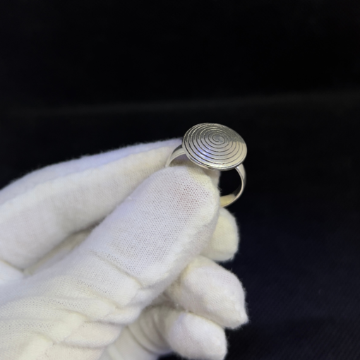 Silver Spiral Ring - Moroccan Vintage Tuareg Silver (2025)