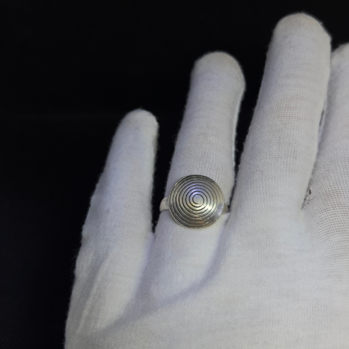 Silver Spiral Ring - Moroccan Vintage Tuareg Silver (2025)
