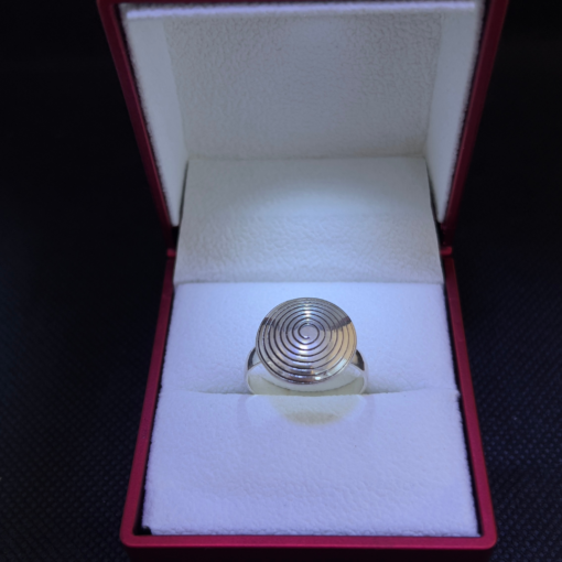 Silver Spiral Ring - Moroccan Vintage Tuareg Silver (2025)