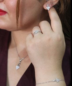 Elevate Your Style with Our Moroccan Berber Silver Fibula Jewelry Set - Limited Edition Collection