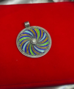 Kabyle Necklaces | Handmade Berber Jewelry with Colorful Enamel