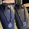 Exclusive Bohemian Silver Necklace – Handmade with Colorful Gems