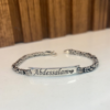 Exclusive Personalized Bracelets for Men – Handmade Silver & Engraved