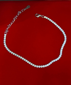 Exclusive Silver Cubic Zirconia Tennis Bracelet Clearance – 925 Silver & Riviera Style