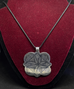 Exquisite Antique Silver Necklace – Handmade Berber Jewelry