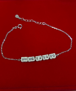 Dazzling Cubic Zirconia Bracelets – Elegant Silver 925 Jewelry