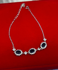 Elegant Blue Bracelets for Women – Stunning Silver & Zirconia