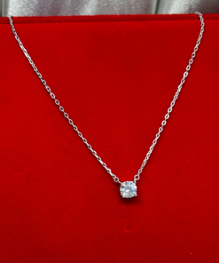 Cubic Zirconia Necklace – Stunning Silver 925 Jewelry