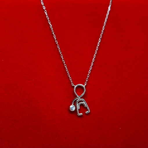 Nurse Necklace – Elegant Silver 925 Gift for Healthcare Heroes