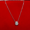 Silver Teardrop Necklace | Elegant & Sophisticated Gift