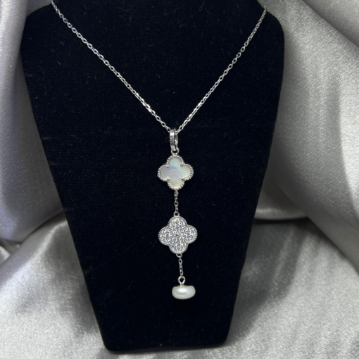 White Van Cleef Necklace | Elegant & Luxurious Gift