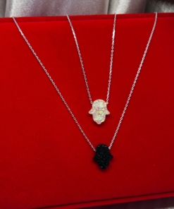 Silver Hand of Fatima Necklace | Elegant Symbol of Protection