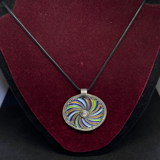 Kabyle Necklaces | Handmade Berber Jewelry with Colorful Enamel