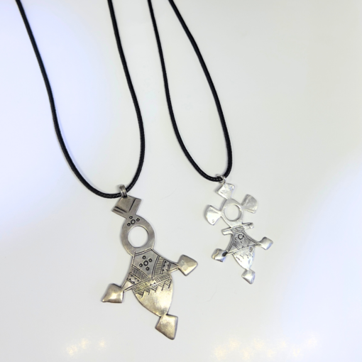 Tuareg Necklace – Handmade Silver Berber Jewelry with Tuareg Cross