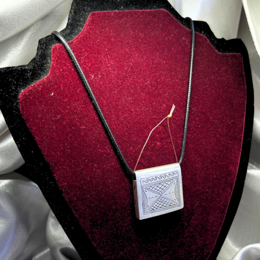 Amulet Necklace – Handmade Silver Berber Talisman from Tiznit