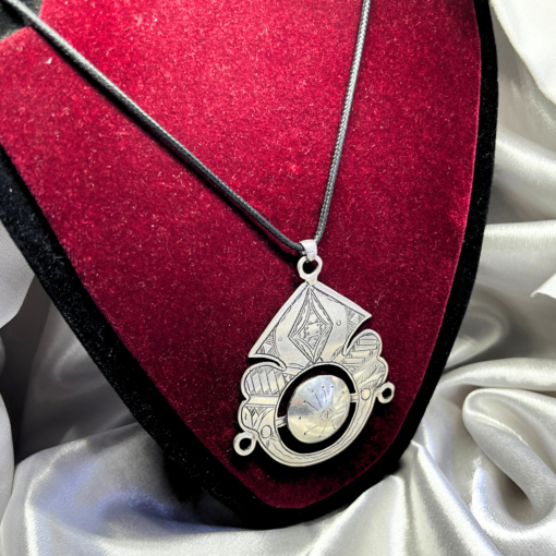 Talisman Tuareg – Handmade Silver Berber Pendant for Protection