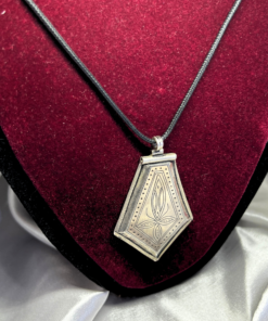 Antique Talisman Amulet – Handmade Silver Pendant for Protection & Berber Heritage