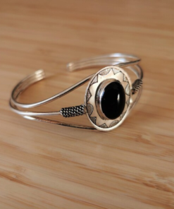 Silver Moroccan Bracelet | Amazigh and Berber Tribal Elegance | Zoos Jewelry Discount
