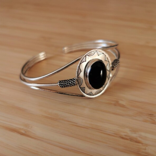 Silver Moroccan Bracelet | Amazigh and Berber Tribal Elegance | Zoos Jewelry Discount
