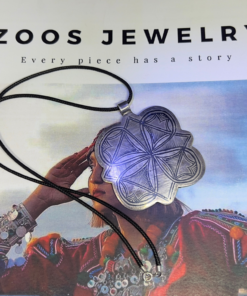 Exquisite Antique Silver Necklace – Handmade Berber Jewelry