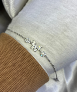 Elegant Butterfly Bracelet – Stunning Silver 925 Jewelry Gift