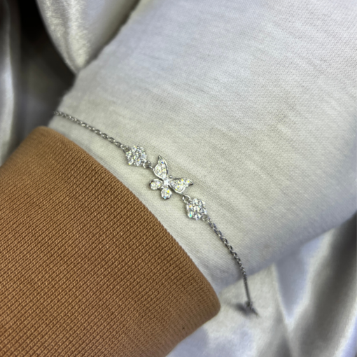 Elegant Butterfly Bracelet – Stunning Silver 925 Jewelry Gift