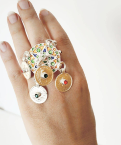 Moroccan Wedding Ring Handmade | Tuareg Berber silver ring traditional rare