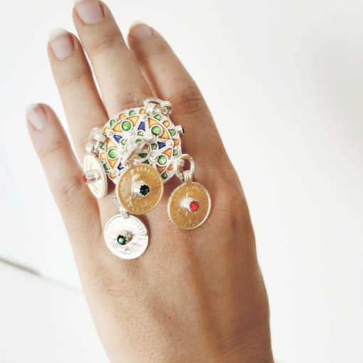 Moroccan Wedding Ring Handmade | Tuareg Berber silver ring traditional rare
