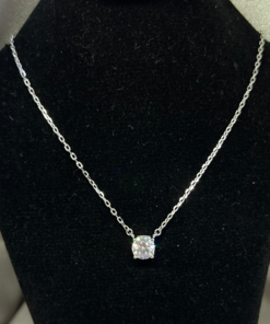Cubic Zirconia Necklace – Stunning Silver 925 Jewelry